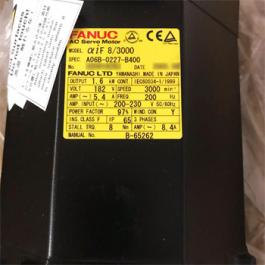 A06B-0227-B400 Fanuc Ac Servo Motor Model Alpha a8/3000i Brake Straight Shaft